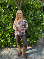 Stone Flower Soft Touch Top Kira